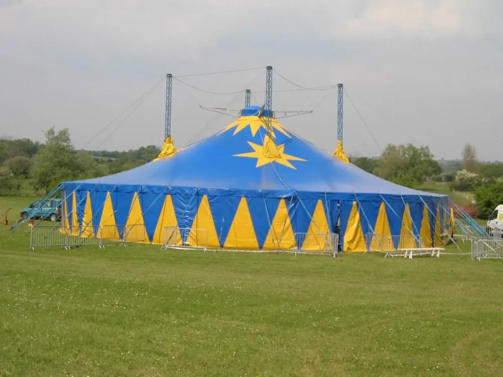 Location de chapiteau de cirque rond 24 m