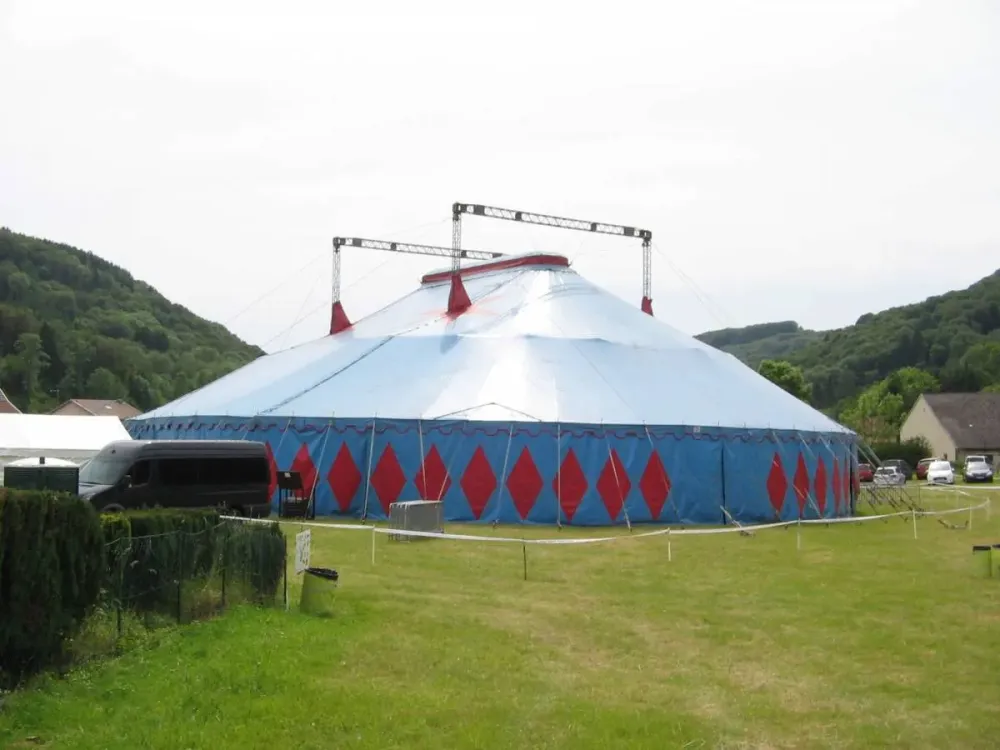 Location de chapiteau de cirque rond 32 m